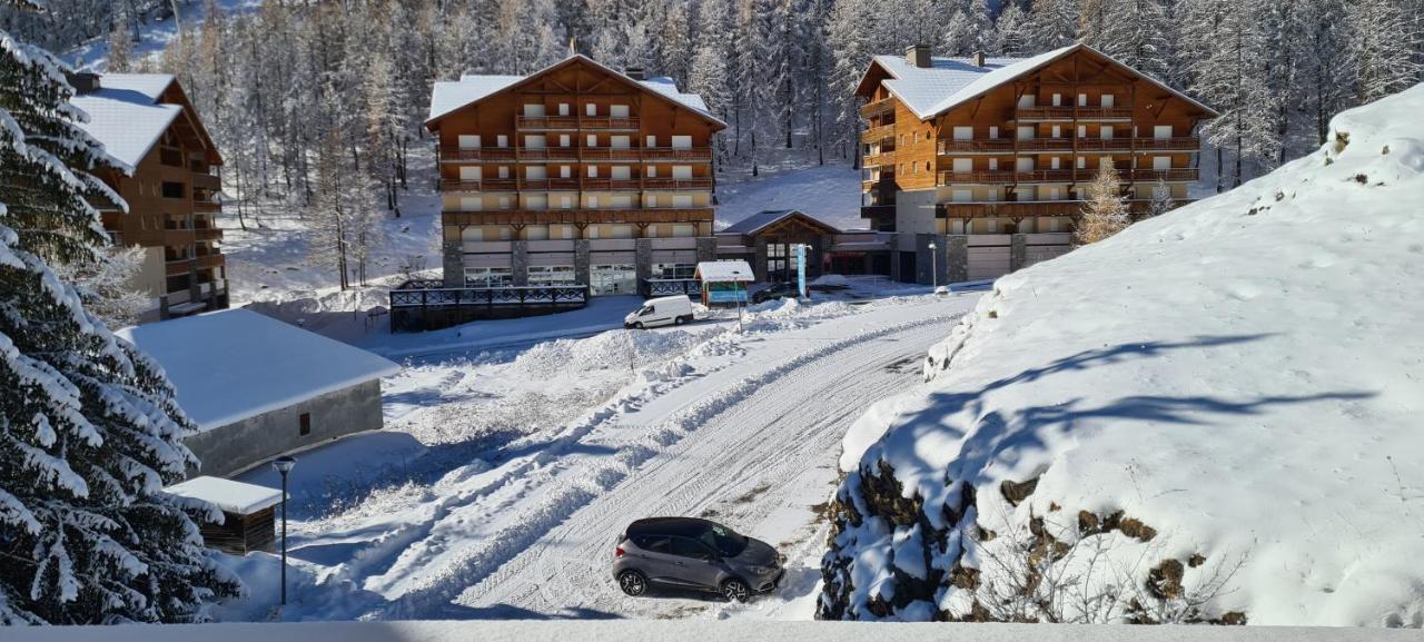 Ferienwohnung Le Soleil Des Neiges Allos Exterior foto